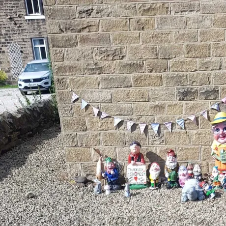 Thackley Gnomes Close-up